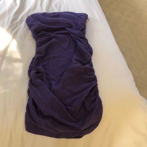 Halston Heritage Purple Dress